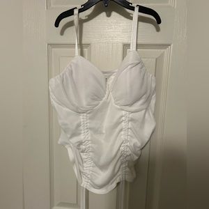 🤩WHITE CORSET TOP🤩